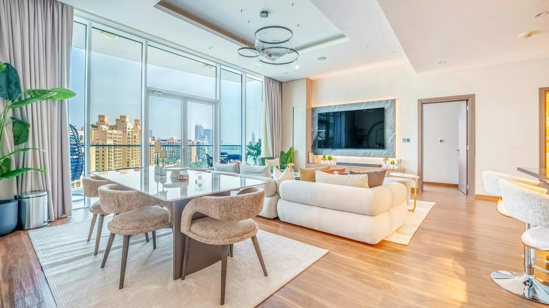 Upscale 3Br - Oceana Residences - Beachfront Bliss Dubaj 0*,  Spojené arabské emiráty