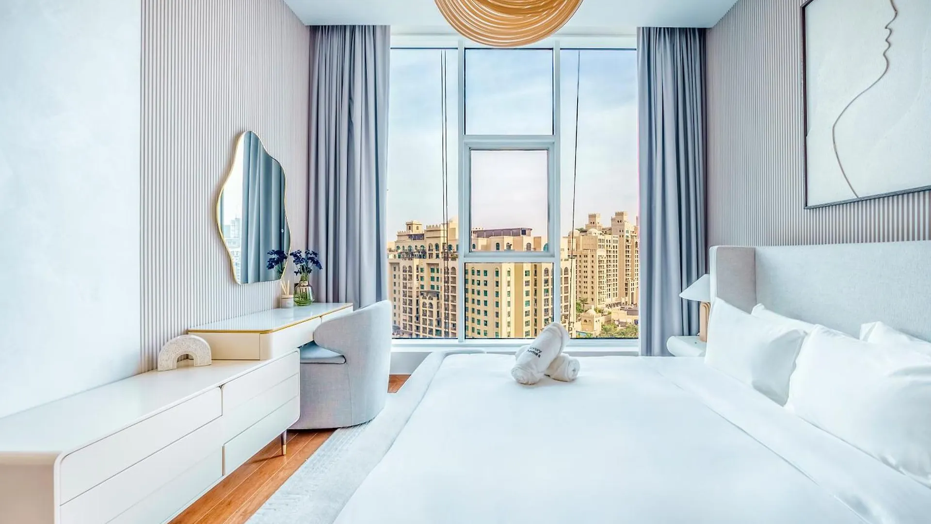 Upscale 3Br - Oceana Residences - Beachfront Bliss Dubaj 0*,
