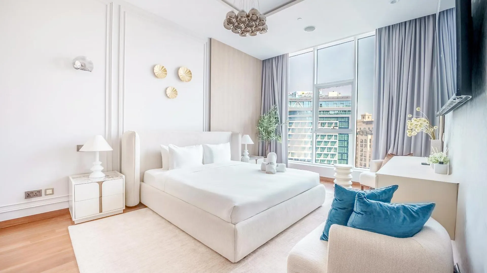 Upscale 3Br - Oceana Residences - Beachfront Bliss Dubaj