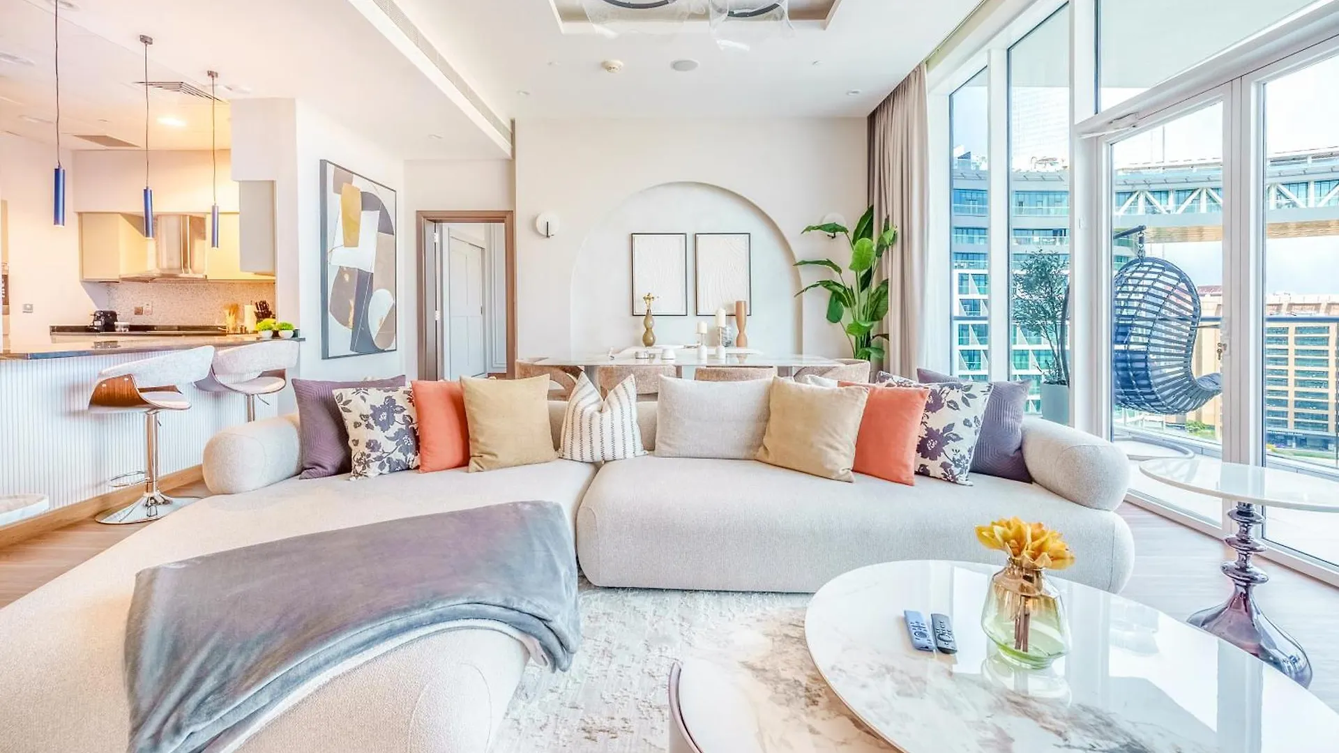 Upscale 3Br - Oceana Residences - Beachfront Bliss Dubaj