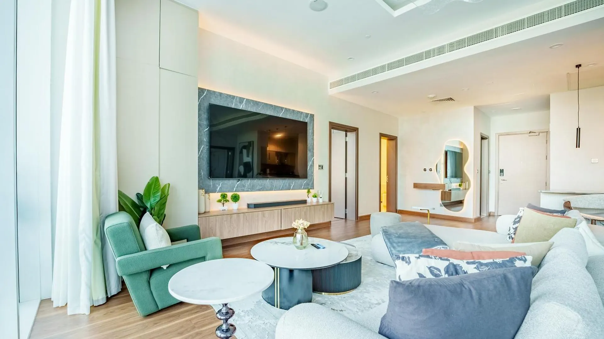 Upscale 3Br - Oceana Residences - Beachfront Bliss Dubaj