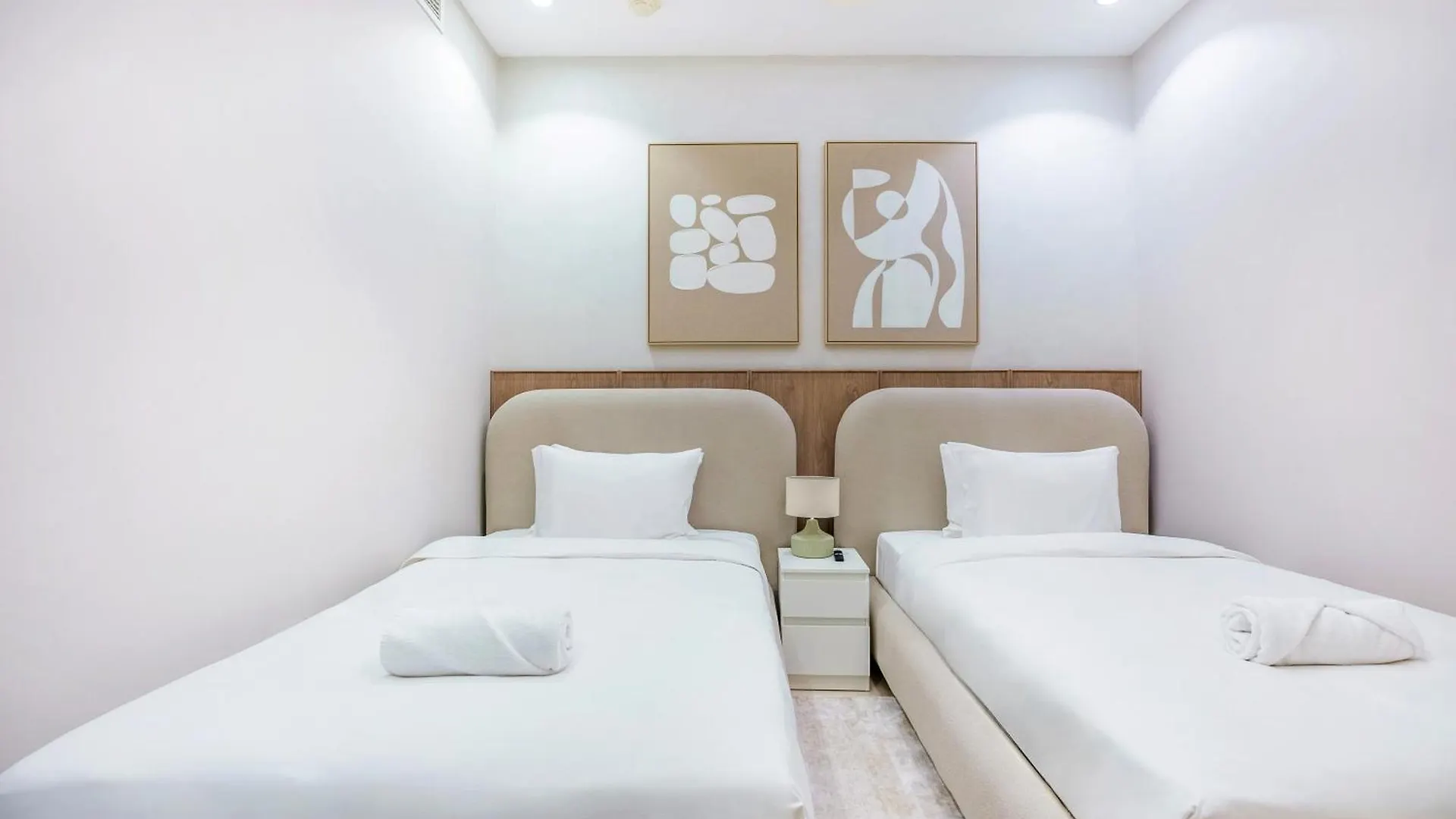 Upscale 3Br - Oceana Residences - Beachfront Bliss Dubaj 0*,