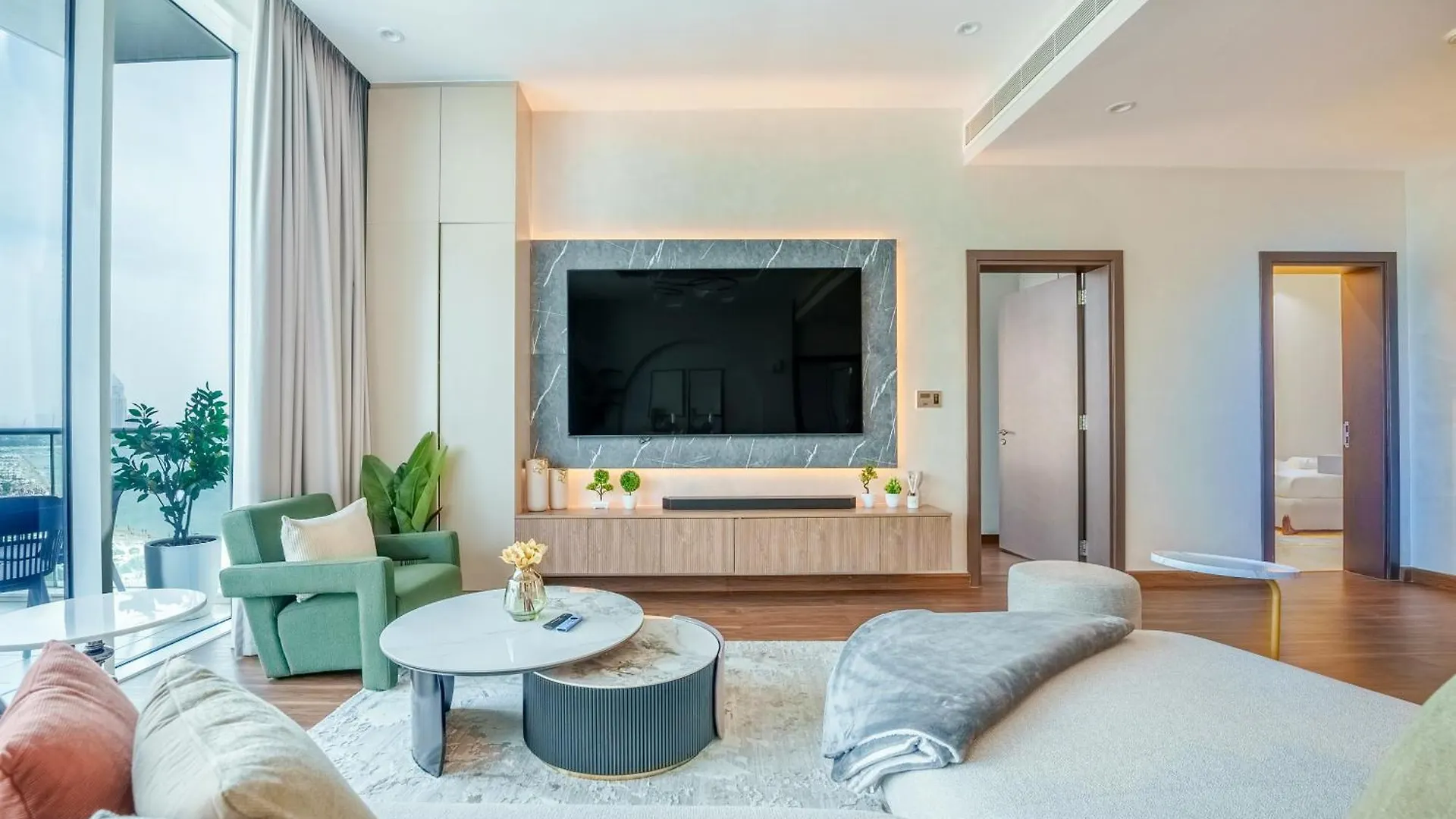 Upscale 3Br - Oceana Residences - Beachfront Bliss Dubaj Spojené arabské emiráty